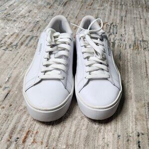 Puma Women's Sneakers, White, Size 7.5